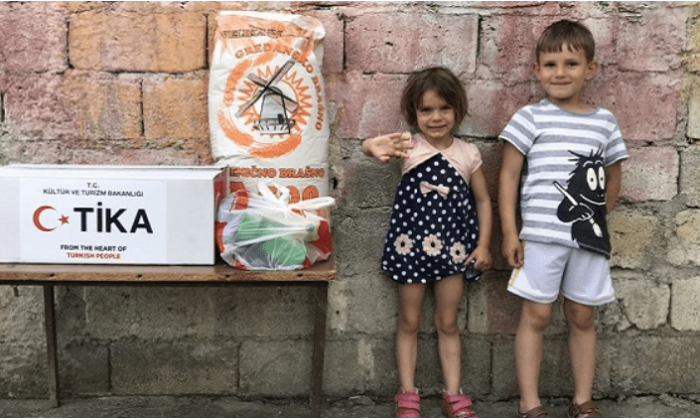 TİKA’dan Karadağ`da Gıda ve Hijyen Desteği