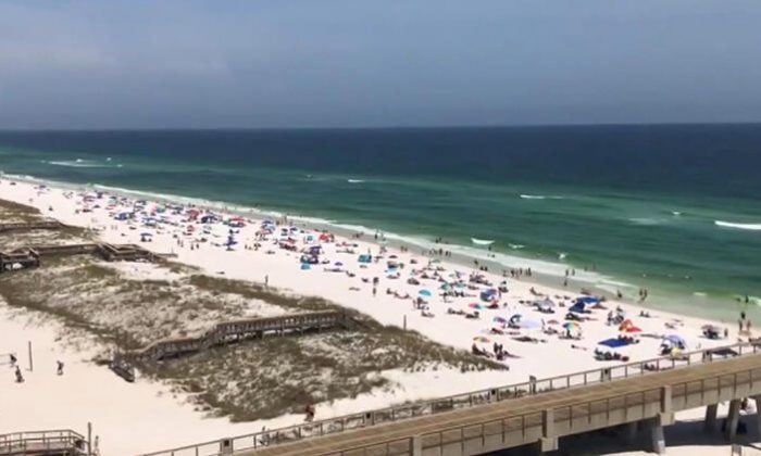 ABD’liler Sahillere Akın Etti