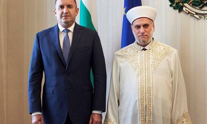 Cumhurbaşkanı Radev Başmüftü Hacı İle Görüştü