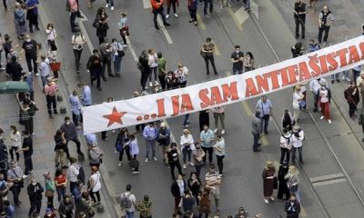 Saraybosna’daki ‘Bleiburg’ Ayini, Protesto Edildi