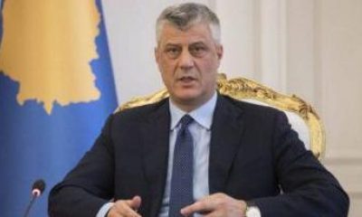 Thaçi ; Görevimden İstifa Ederim