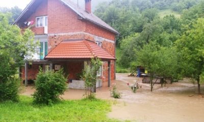Sağanak Yağış Sebebiyle Bosna`da Sel Meydana Geldi