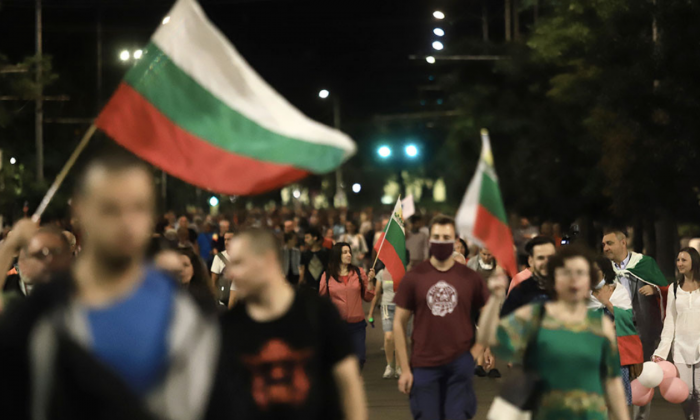 Bulgaristan`da Hükümet Karşıtı Protestoların 60. Günü