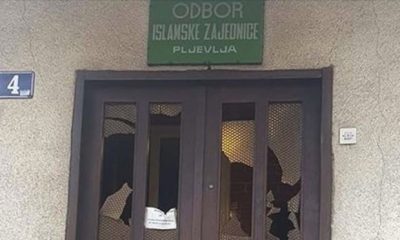 Karadağ’da İslam Birliği Binasına Saldırı Düzenlendi