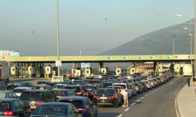 Kosova – Arnavutluk Sınırı Çok Yoğun