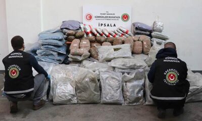 Yunanistan’dan Gelen Araçta Esrar Bulundu