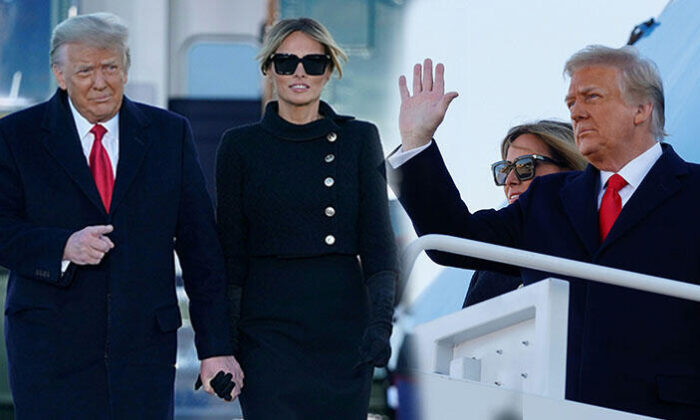 Trump Beyaz Saray’dan Ayrıldı. İşte Veda Konuşması