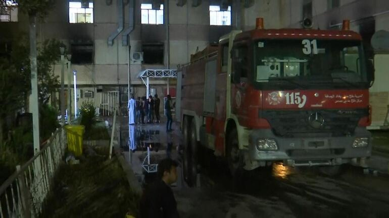 Bağdatta Kovid-19 hastanesindeki yangında ölü sayısı 82e yükseldi