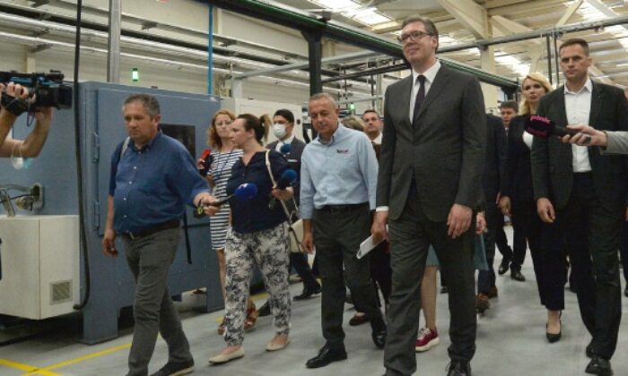 Sırbistan’da Türk Yatırımcı Teklas`a Devlet Nişanı