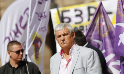 Bulgaristan`da İşçi Sendikasından Maaş Zammı Protestosu