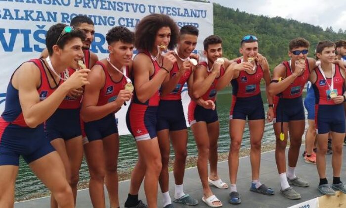 Türkiye Kürek Milli Takımı Balkan Şampiyonu Oldu