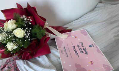 Gostivar’da 2025 yılının ilk bebeğine 30 bin denar ödül verildi