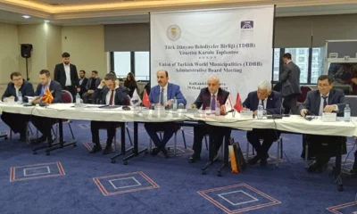 Türk Dünyası Belediyeler Birliği Toplantısı Kalkandelen Belediyesi’nde Düzenlendi