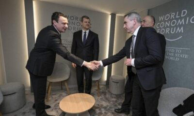 Kosova Başbakanı Kurti’nin Davos temasları
