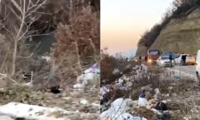 Vardar’a düşen aracın şoförünü arama çalışmaları devam ediyor