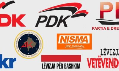 Kosova’da seçim öncesi siyasi partilerin oy tahminleri