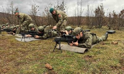 Mehmetçikten Kosovalı askerlere keskin nişancı eğitimi